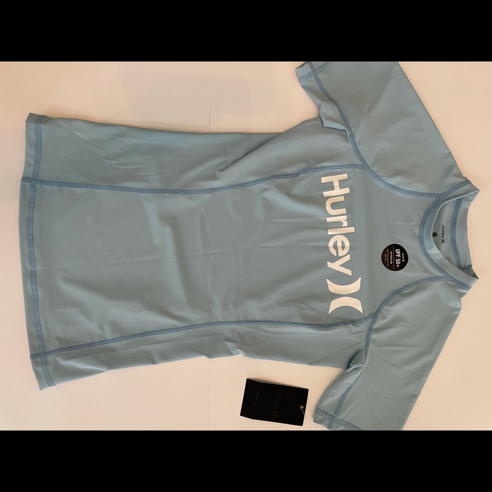 Hurley women’s rash guard, brand new with tags
